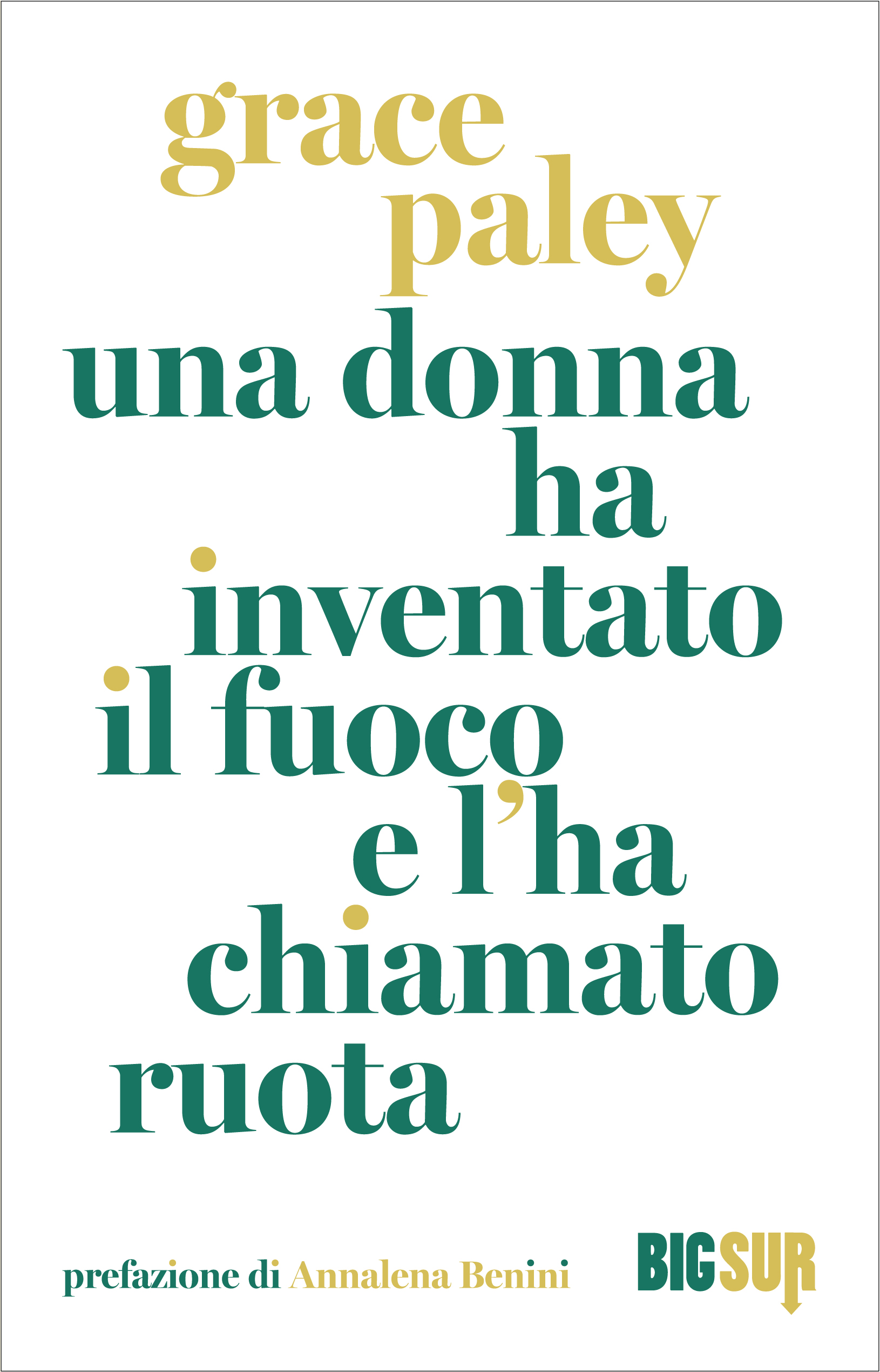 Paley Unadonnahainventatoilfuoco Cover Bordino